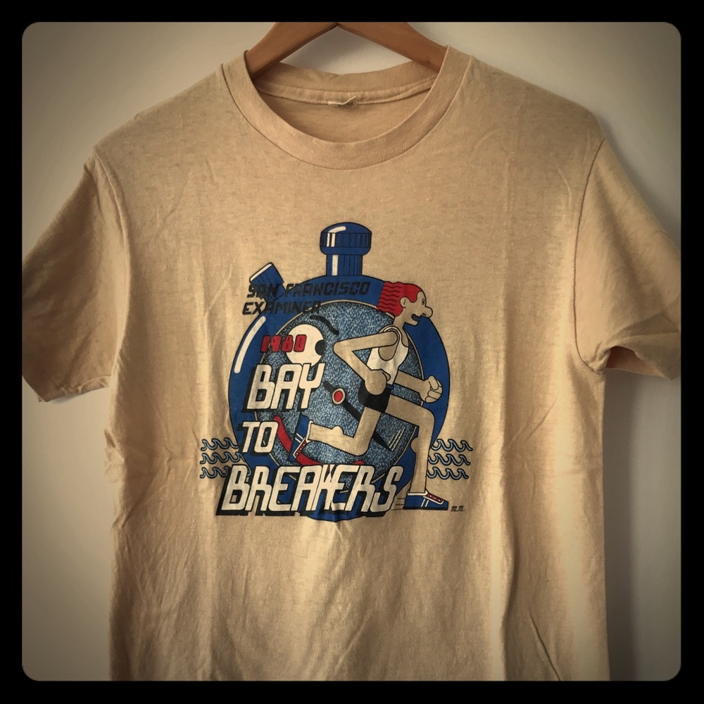 T-shirt Bay to breaker’s vintage 1980